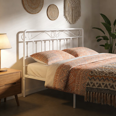 Open-Frame Steel Metal Headboard