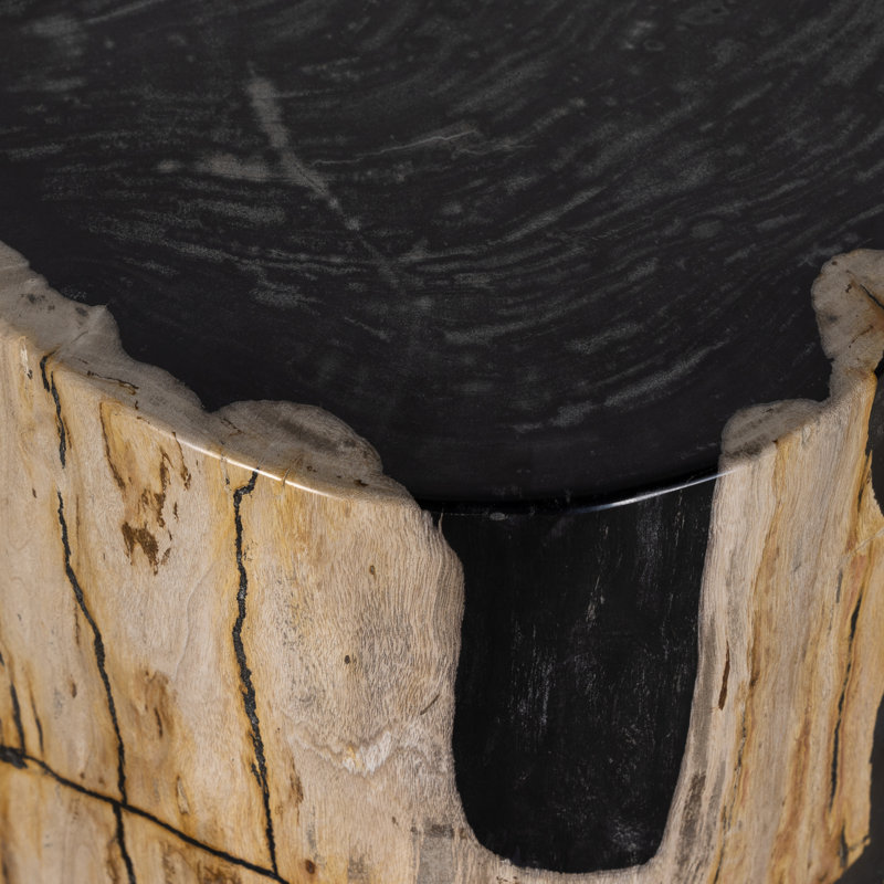 Kos End Table, Light Petrified Wood