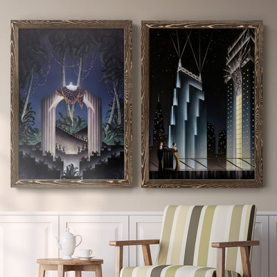 Deco Paradise - Toile encadrée de qualité supérieure - prête à être accrochée