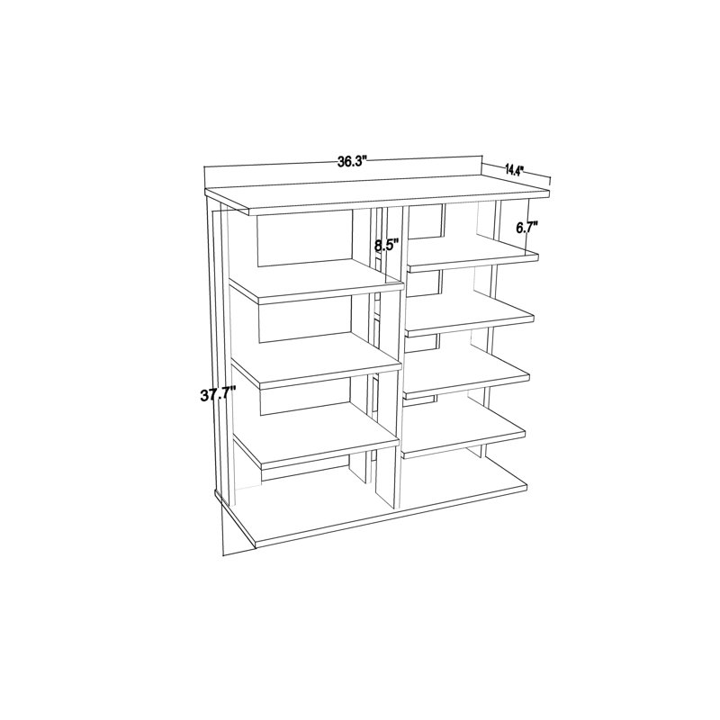 Latitude Run® Galt 18 Pair Shoe Rack & Reviews | Wayfair