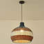 Luminaire suspendu en rotin 1 lumière Anasztazia-88419841