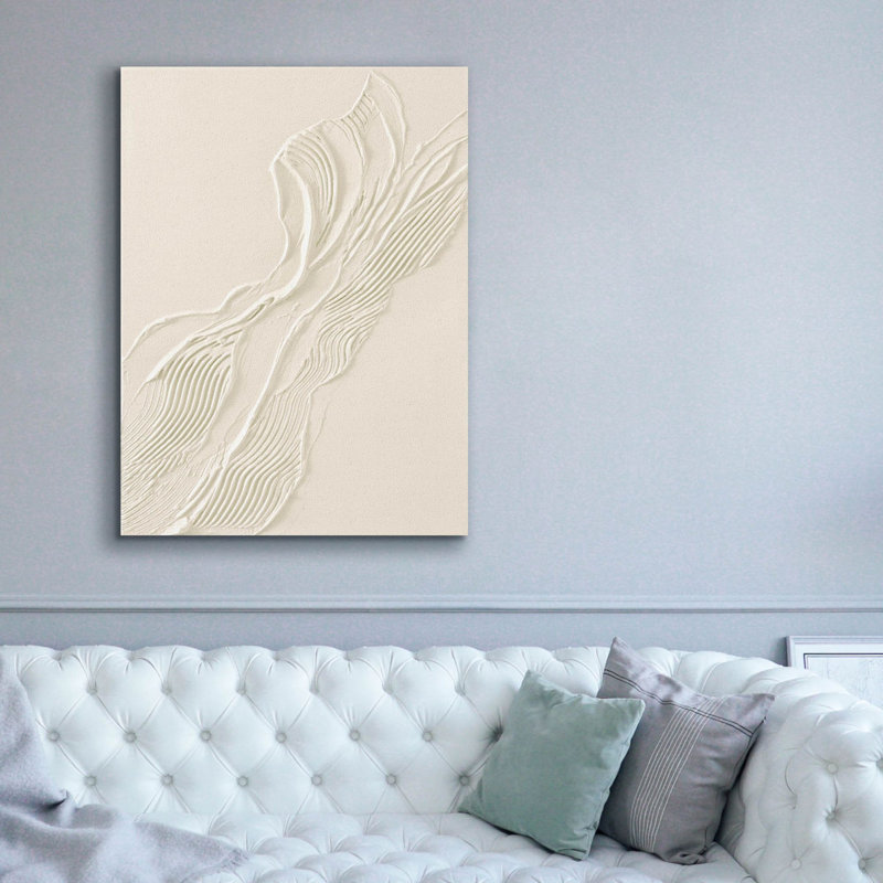  «Beige Heritage» par Design Fabrikken, art mural sur toile, H 54 po x l 40 po