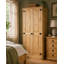Saragosa 2 Door Solid Wood Wardrobe