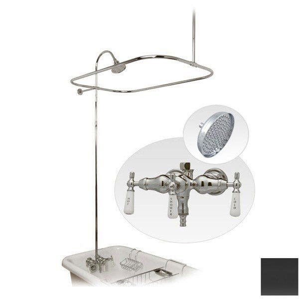 All-In-One Kit with Rough in-Valve, Matte Black
