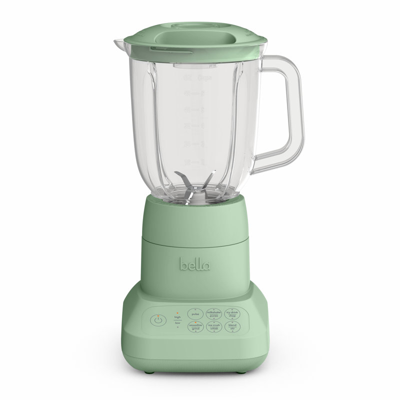 Bella Flip-N-Store Blender, Oatmilk, Seaglass