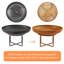 Maui Round Steel Smokeless Fire Pit-463951303