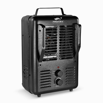 Proaira 1300 Watt 5120 BTU Electric Utility Space Heater with Adjustable Thermostat -  HTR80