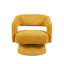 Upholstered Textured Weave Swivel Armchair -1094488738
