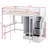 Jamner Kids Twin Loft Bed with Drawers-320072544-320072545