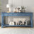 Versatile Wood Console Table with Three Drawers and Bottom Shelf-1422919257