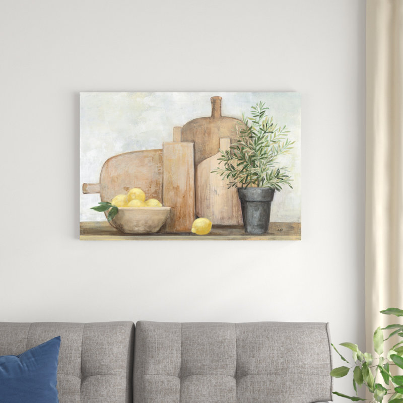 " Rustic Kitchen " Painting Print, 24" H x 36" W, Frameless Print, No Frame
