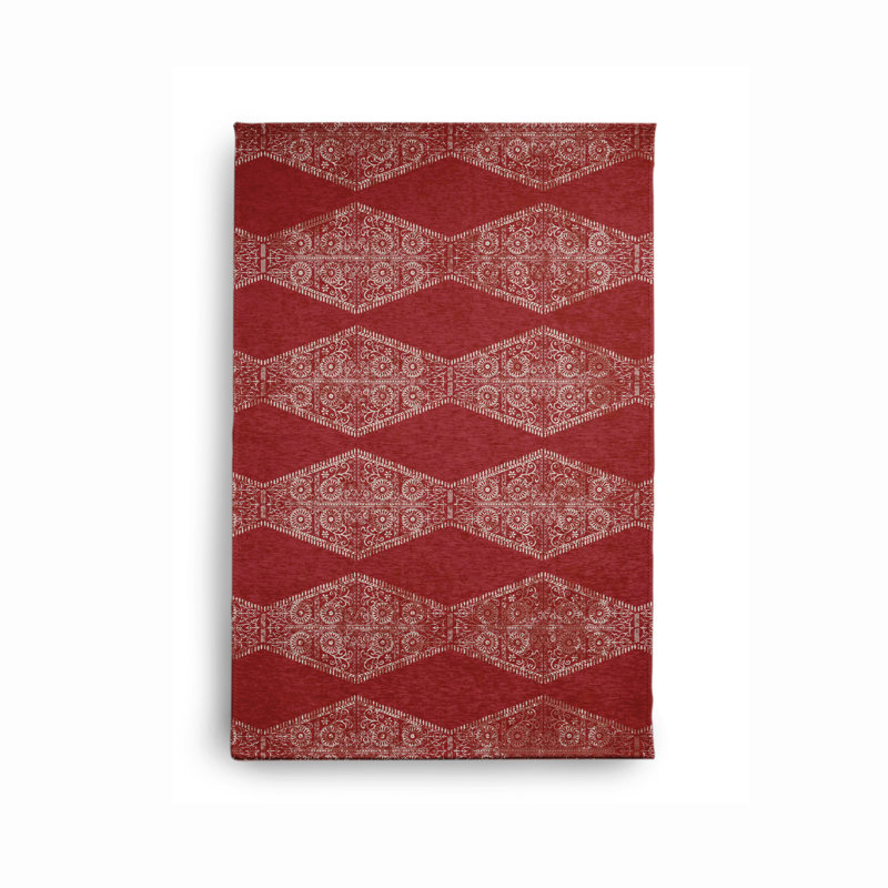 Chenille Geometric Indoor Rug, Rectangle 2' x 3'
