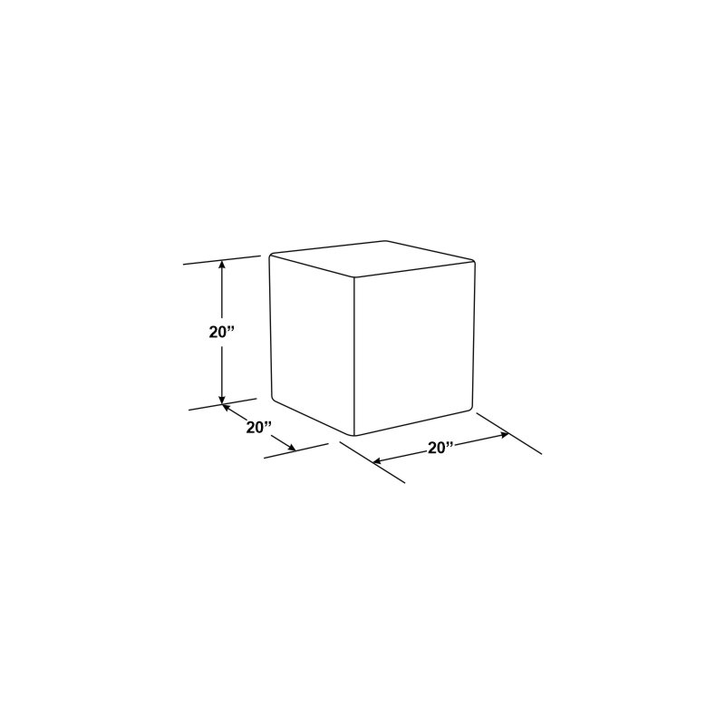 Bazaar Madera Outdoor Concrete End Table
