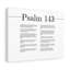 Hear My Prayer, O Lord Psalm 143 1 Piece Wrapped Canvas Wall Art-1460545751