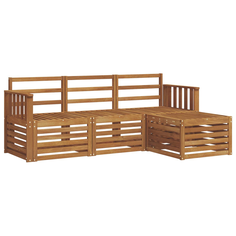 189.5cm Wide Patio Sectional Set
