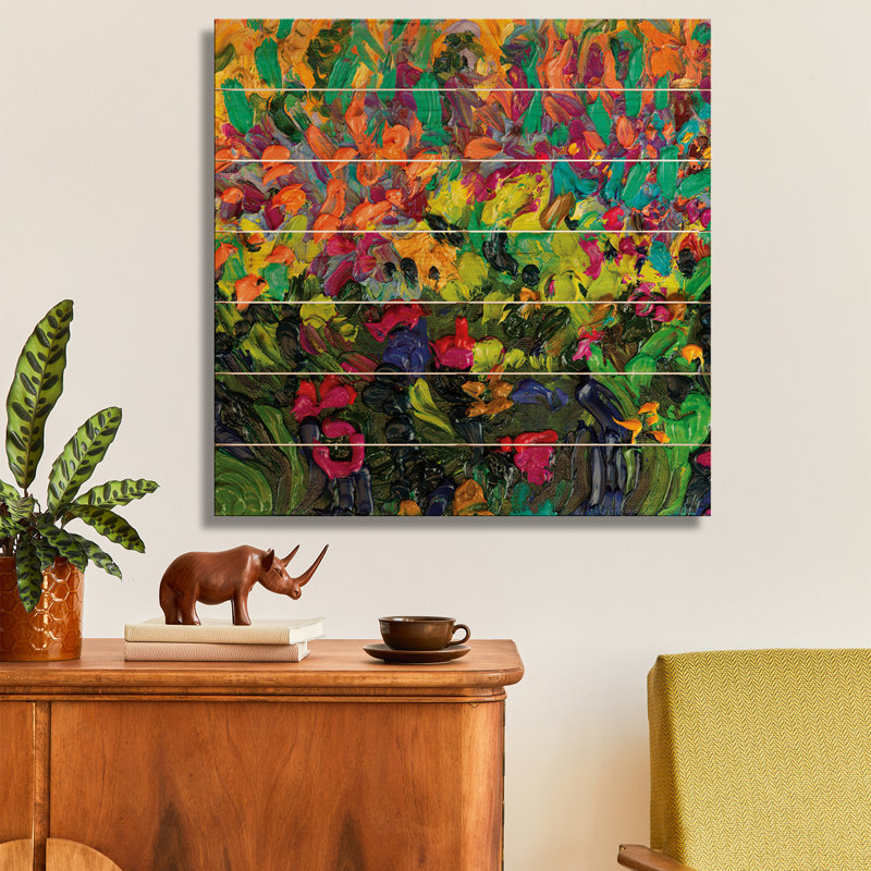 Impression sur bois en bois - DC 045 par Iris Scott Abstracts