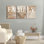 3 Pcs Famille Toile Art Mural Inspirant Peinture Photos Murale Décoration de Famille affiche Affiche D'impression Pour La Salle À Manger Chambre À La Maison Salon Décoration de La Maison 16 X 24 po