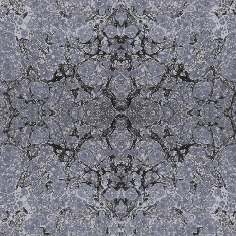 Rouleau de papier peint Kaleidoscope L 10 pi x l 24 po, Cobalt; cobalt, Faux Grasscloth