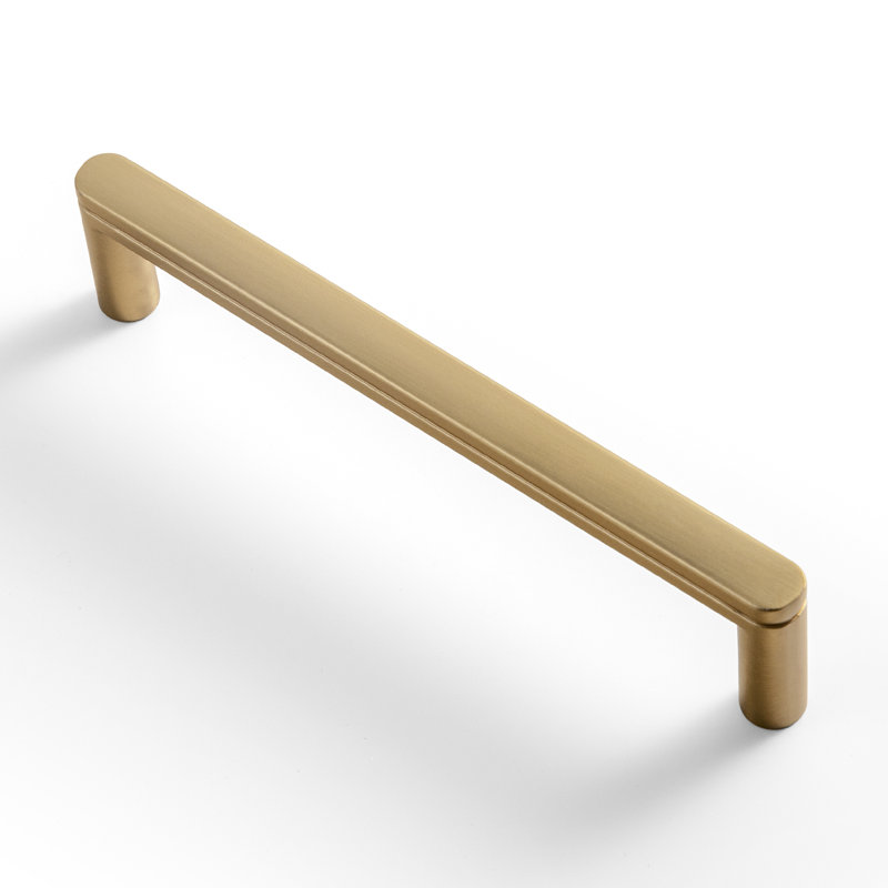 Distressed Sturdy Furniture Bar Pull Multipack, Bronze champagne, 5"