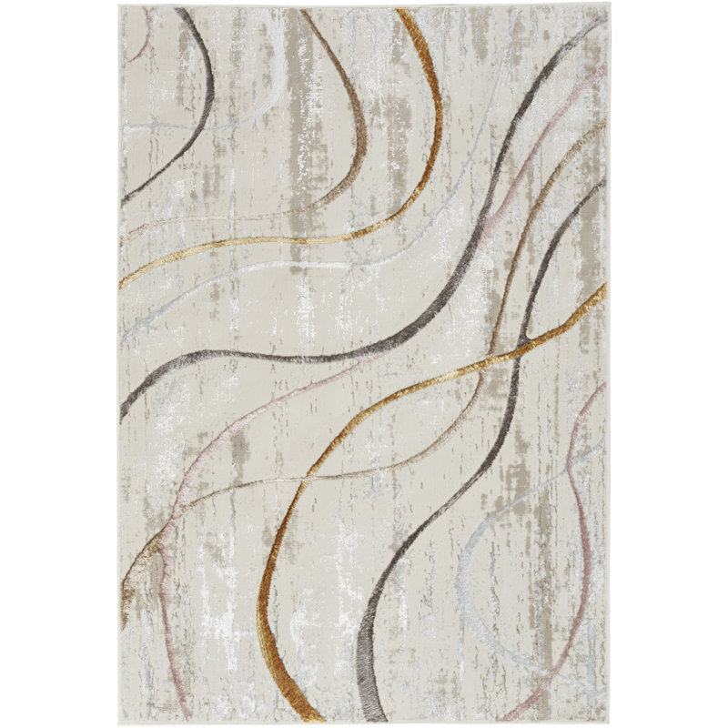 Bernat Geometric Area Rug, Rectangle 119 x 180cm 