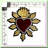 3pcs Red Heart Embroidery Patches Set