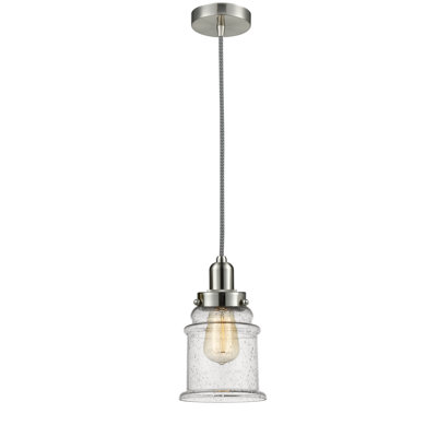 Luminaire suspendu 1 cloche pour une cloche Webber