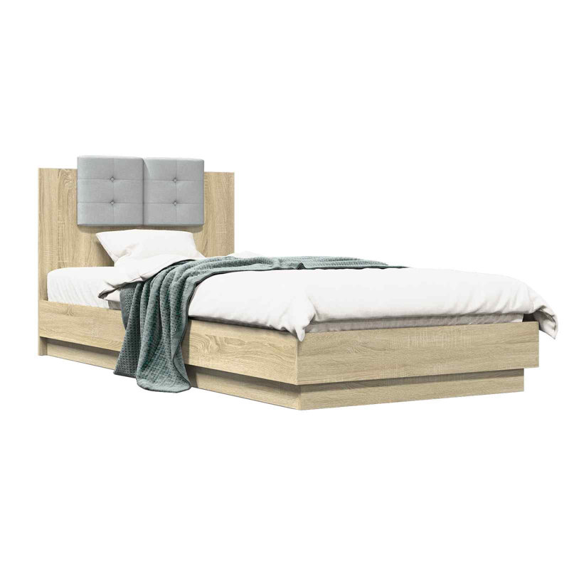 Bed Frame, Sonoma Oak
