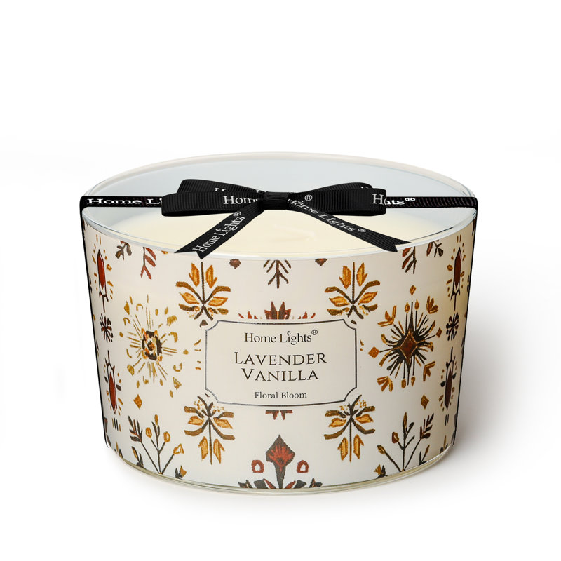 Agrume Amalfi | Bougies longue durée en cire de soja à 4 mèches - Homelights