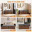 Banc multi-fonctionnel pour hall d'entrée, rangement pour chaussures cachées, coussin rembourré et finition bois moderne