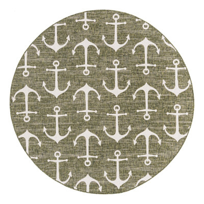 Machine Woven Polypropylene Plastic Rug