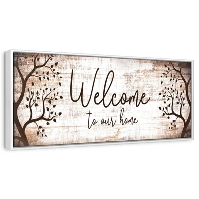 Bienvenue chez nous, typographie I