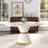 Modern Round Dining Table With Pedestal Base