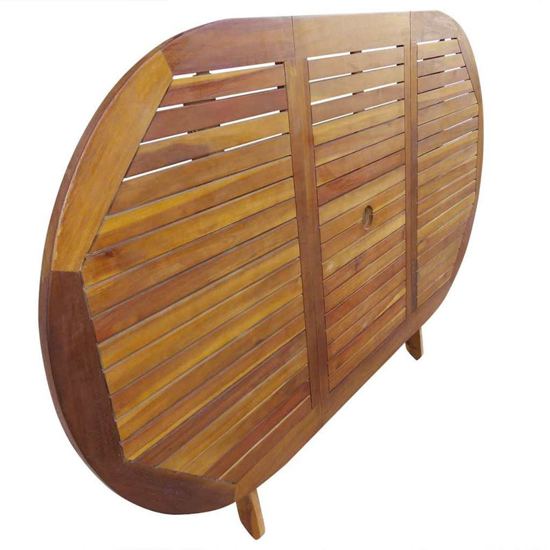 Eucalyptus Solid Wood Patio Dining Set
