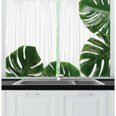 Floral Kitchen Curtain