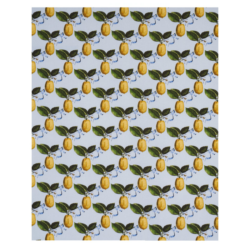 Schumacher x Johnson Hartig Le Citron Fabric, Sky