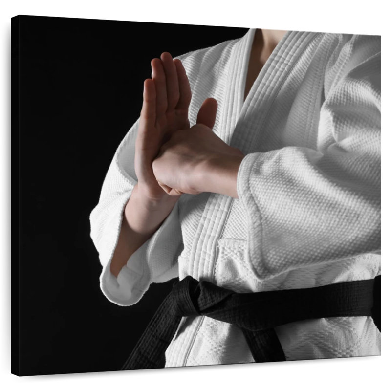 Arney Karate Salute, 39" H x 39" W