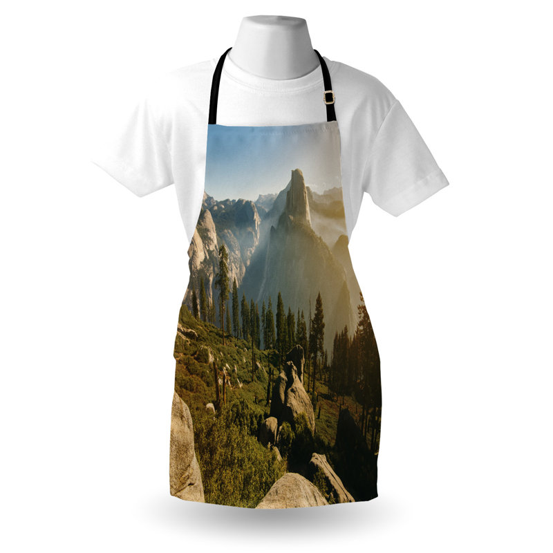 No Pattern Bib Apron