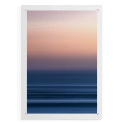 Coucher de soleil coucher de soleil II - impression sur toile seulement - non encadrée