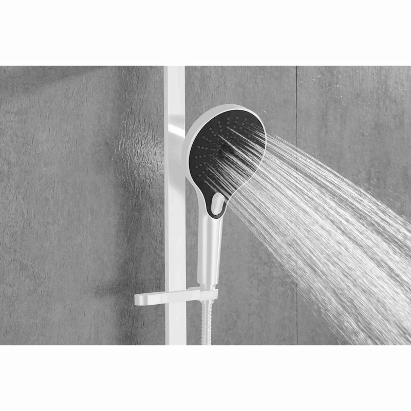 Douche à main Eco-Performance avec barre coulissante de 28 pouces et tuyau de 59 pouces