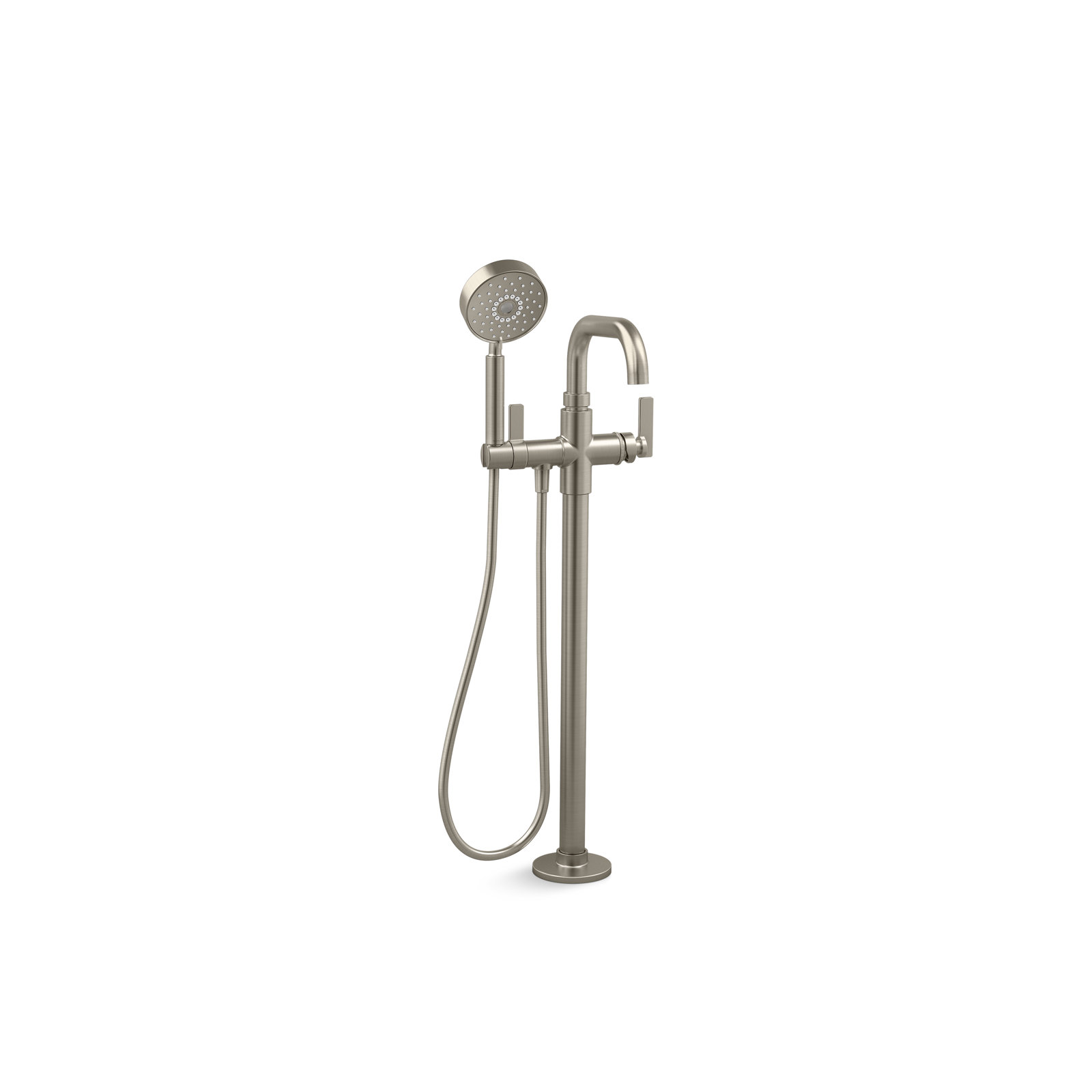 Castia Freestanding Bath Filler Trim, Brushed Nickel