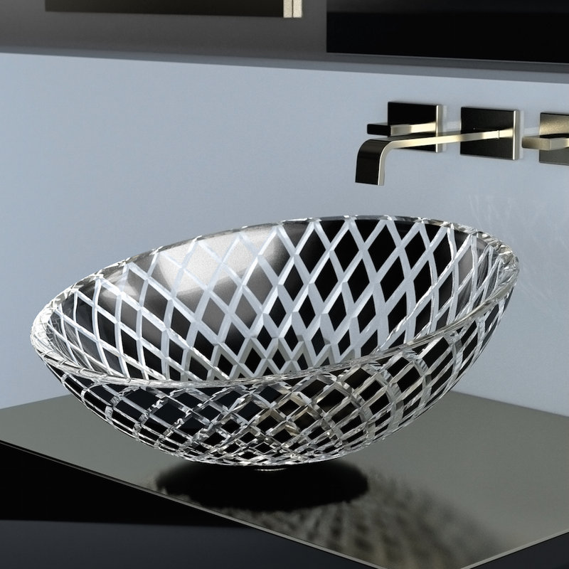 Dahila 17.3'' L Bathroom Sink, Black