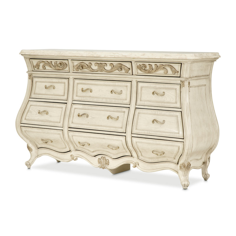 12 - Drawer Dresser, Champagne