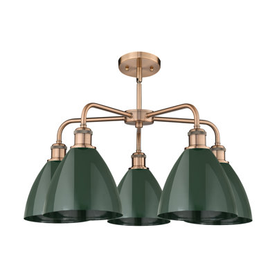 Lustre en dôme à 5 lumières Trickett