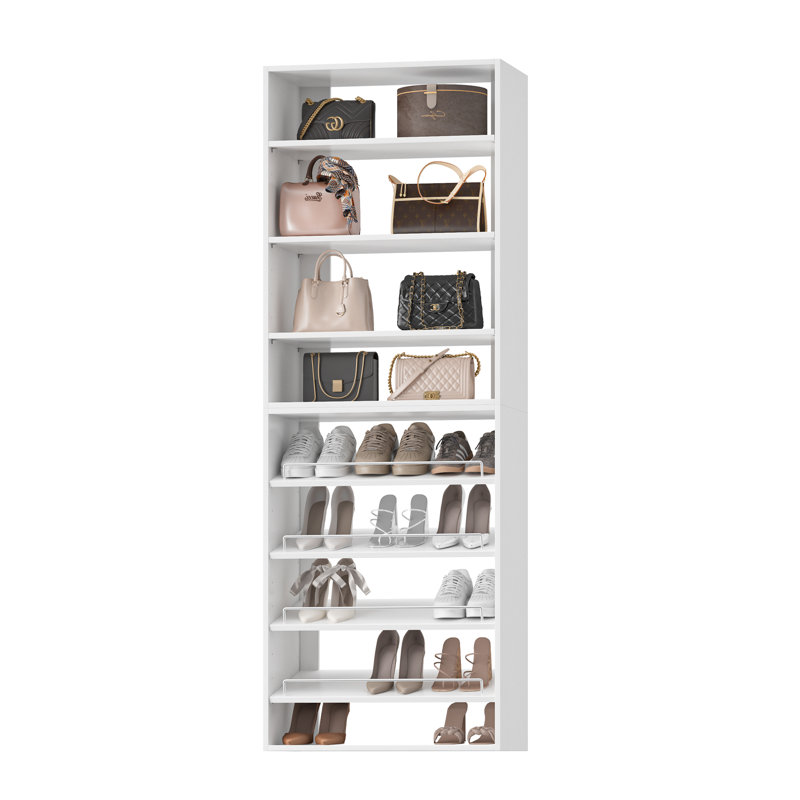 Système de garde-robe modulaire, conception polyvalente et personnalisable pour un rangement et une organisation efficaces