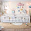 Lit sur pied avec garde-corps et porte pour enfants-39863270-39863269