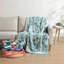 Festive Palms Throw Blanket