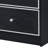 Jabir Black & Silver Accent Table With Variety & Selection