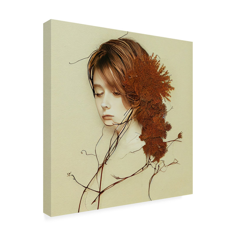 Art sur toile «Bachelor Sasha Tree Girl», H 18 po x l 18 po