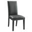 Chaise d'appoint de salle à manger Modway Parcel Parsons rembourrée-857032016