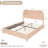 Lovensky Upholstered Wool Platform Bed-704515187-683026626